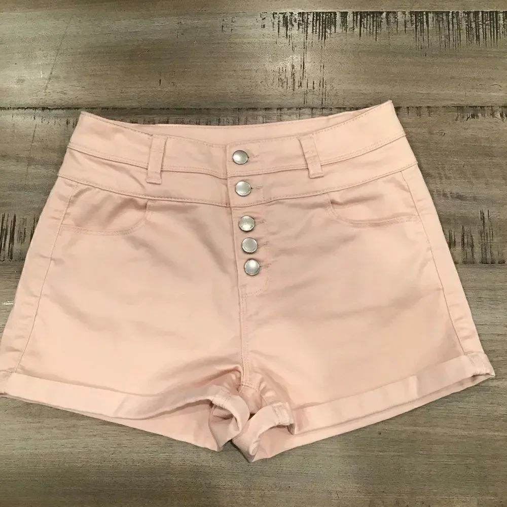 🌺3 FOR $20🌺 - Tinsel Town soft pink high rise mom jean